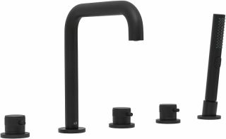 Смеситель на борт ванны Allen Brau Priority 5.31007-31 Черный матовый